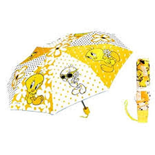 Tweety Bird Folding Umbrella