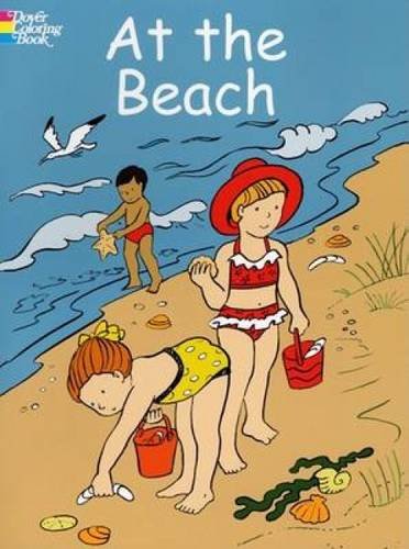 At the Beach (Dover Coloring Books)