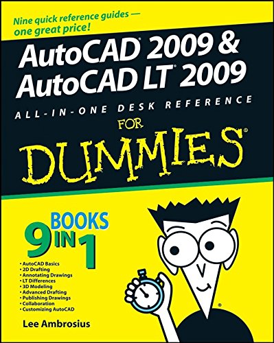 [ AUTOCAD 2009 AND AUTOCAD LT 2009 ALL-IN-ONE DESK REFERENCE FOR DUMMIES BY AMBROSIUS, LEE](AUTHOR)PAPERBACK by Lee Ambrosius