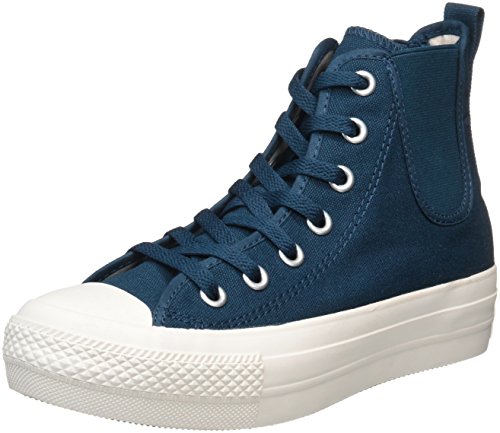 [コンバース] CONVERSE スニーカー オールスター PLTS サイドゴア HI AS PLT SG HI 5CK498 (ネイビー/5)