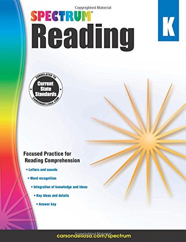 Spectrum Reading Workbook, Grade K by Spectrum 
			
			
		
		
		
       	 
       		
       			(Compiler)