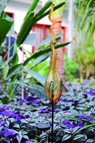 Algopix Similar Product 14 - Coloriscape Solar Pod Yard Art Natural