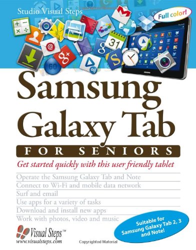 Samsung Galaxy Tab for Seniors (Computer Books for Seniors series) by Studio Visual Steps