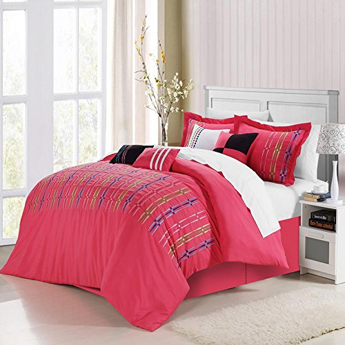 Algopix Similar Product 4 - Chic home Swimmy Fuchsia King  12