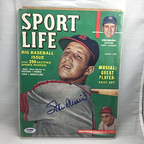 Algopix Similar Product 18 - Stan Musial Signed 1950 Baseball Life