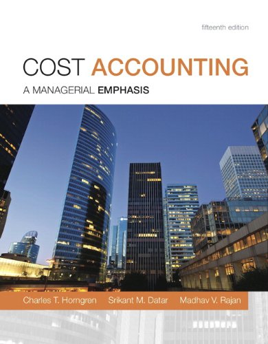 Cost Accounting Plus NEW MyAccountingLab with Pearson eText -- Access Card Package by Charles T. Horngren