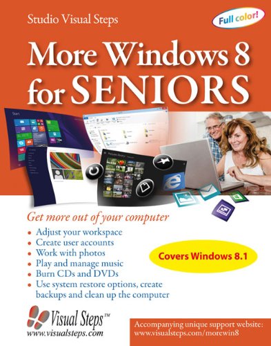 More Windows 8 for Seniors: Get More Out of Your Computer by Studio Visual Steps