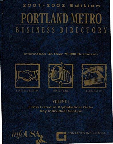 Portland Metro Business -01-02 by American Business Directories