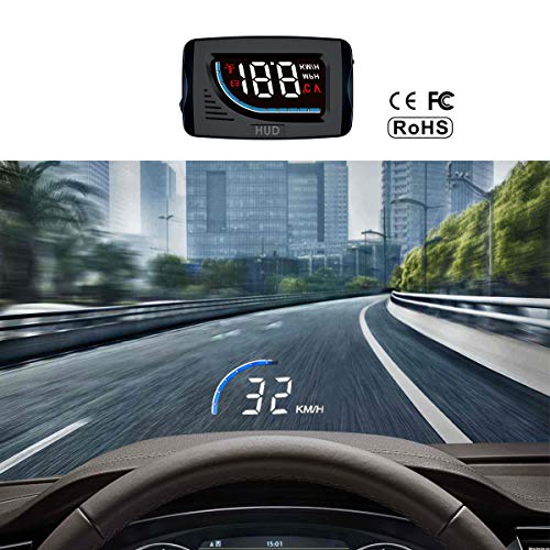 Algopix Similar Product 15 - Cousduobe Car HUD Head Up Display OBD
