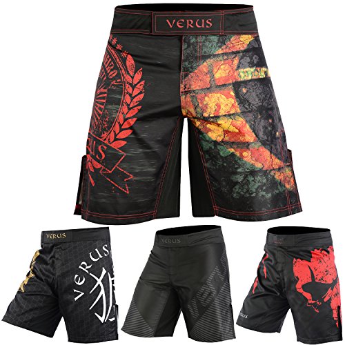 Algopix Similar Product 5 - Verus MMA Grappling Shorts Kick Boxing
