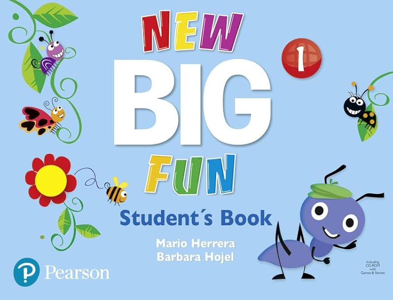 Big Fun Refresh 1 Students Book CD-ROM LE and QR Code Workbook Pack by Mario Herrera