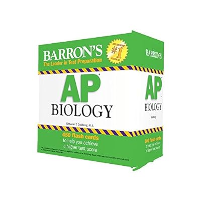 Barron's AP Biology Flash Cards, 3rd Edition