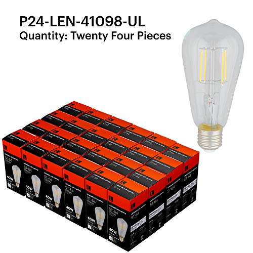 Algopix Similar Product 7 - Lenawee P24LEN41098UL 4W ST64 E26
