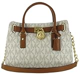 Michael Kors EW Satchel Women's MK Logo Handbag Tote Purse