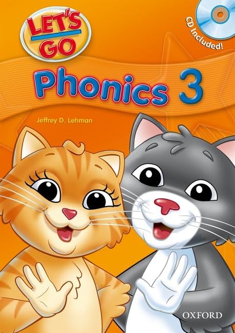 Let's Go Phonics 3 With Audio CD by Jeffrey Lehman