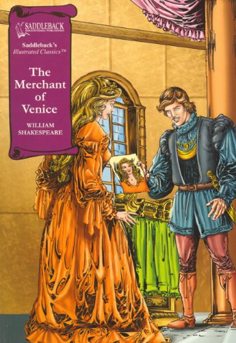 Merchant of Venice, The HARDCOVER (Saddleback's Illustrated Classics) by William Shakespeare