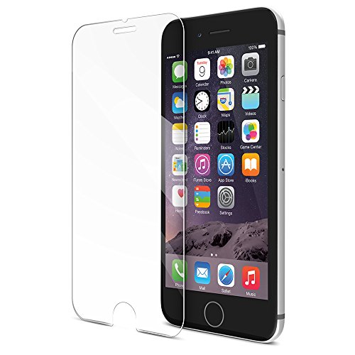 Maxboost iPhone 6 6S Glass Screen Protector (0.3mm) Perfect Fit Apple iPhone 6S (2015) / Apple iPhone 6 (2014) 4.7 Inch