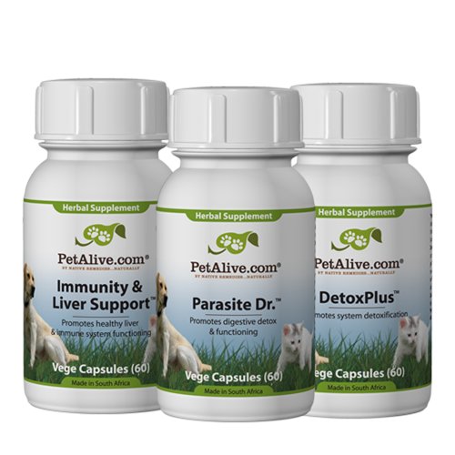 Algopix Similar Product 18 - PetAlive Parasite Doctor DetoxPlus and