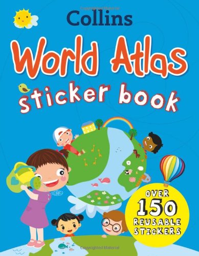 Collins World Atlas Sticker Book (Collins Sticker Books)