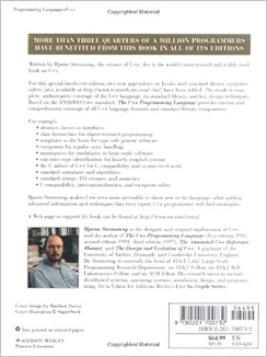 Amazon.com: The C++ Programming Language: Special Edition (3rd Edition ...