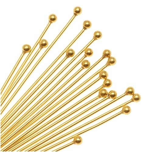 Algopix Similar Product 12 - Beadaholique 22K Gold Plated 2mm Ball
