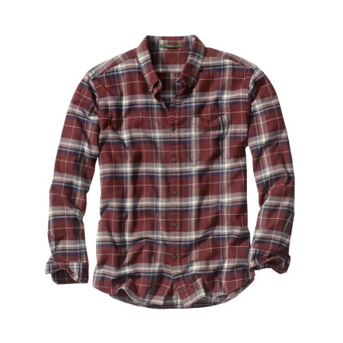Eddie Bauer Mens Relaxed Fit Eddie's Favorite Flannel Shirt - Plaid