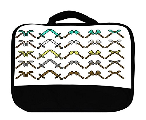 Popular Game Tools Design Print Image Canvas Lunch Bag by Trendy Accessories