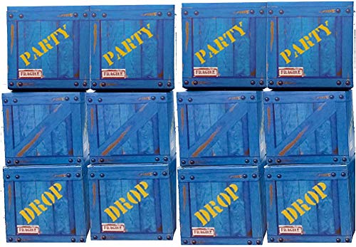 Algopix Similar Product 16 - Party Loot Boxes Blue Military Party