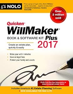 Quicken Willmaker Plus 2017 Edition: Book & Software Kit