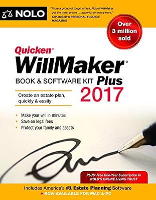 Quicken Willmaker Plus 2017 Edition: Book & Software Kit