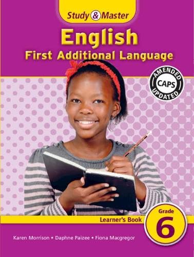 Study Master English FAL Learner's Book Grade 6 by unknown author