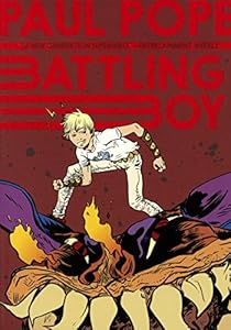 Battling boy.