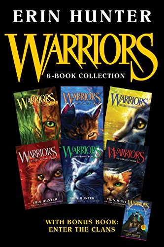 Warriors 6-Book Collection with Bonus Book: Enter the Clans: Books 1-6 Plus Enter the Clans (Warriors: The Prophecies Begin) by Erin Hunter