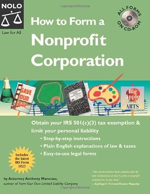 How To Form A Nonprofit Corporation 7th Edition