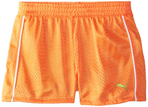 Algopix Similar Product 3 - PUMA Girls' Active Double Mesh Short