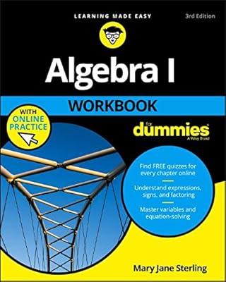 Algebra I workbook for dummies