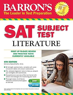 Barron's SAT Subject Test Literature with CD-ROM, 6th Edition