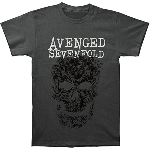 Avenged Sevenfold Grey Skull Men's T-Shirt - Grey