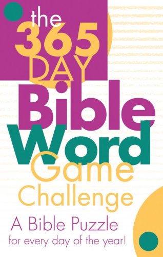 The 365 Day Bible Word Game Challenge by Barbour Publishing
