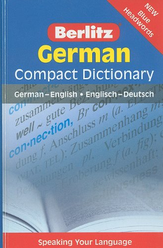German Compact Dictionary: German-English/Englisch-Deutsch by Berlitz