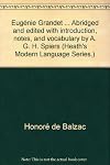 Balzac's Eugenie Grandet : Heath's Modern Language Series [French]