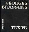 Georges Brassens. Texte 1. Übertragen von Gerd Semmer, Zeichnungen von Gralf-Edzard Habben; (Sammlung Damokles)