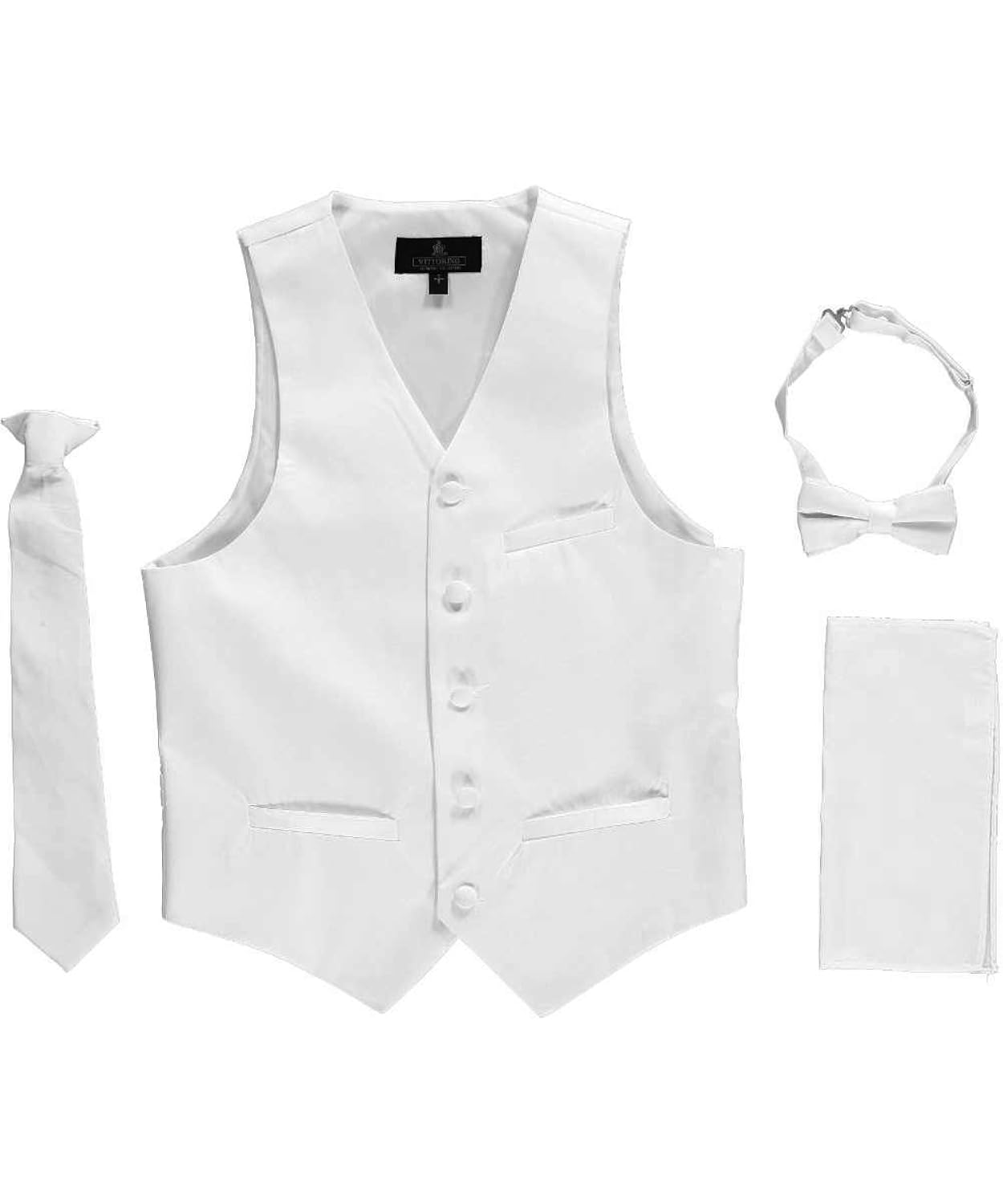 

Vittorino Little Boys' 4-Piece Vest & Accessories Set