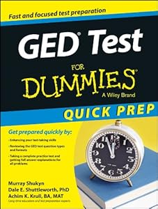 GED Test For Dummies, Quick Prep Edition