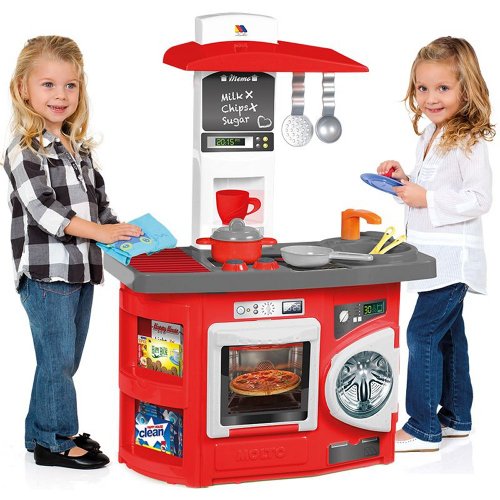 Molto - Cocina de juguete nueva, color rojo (13154)