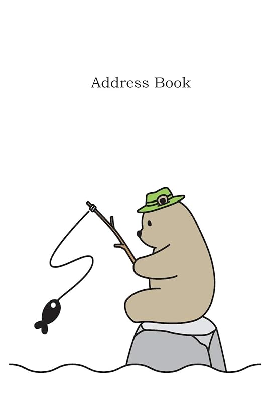 Address Book: Include Alphabetical Index With Bear Fishing Cover by Shamrock Logbook
