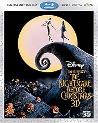 The Nightmare Before Christmas (Three-Disc Combo: Blu-ray 3D / Blu-ray / DVD / Digital Copy)