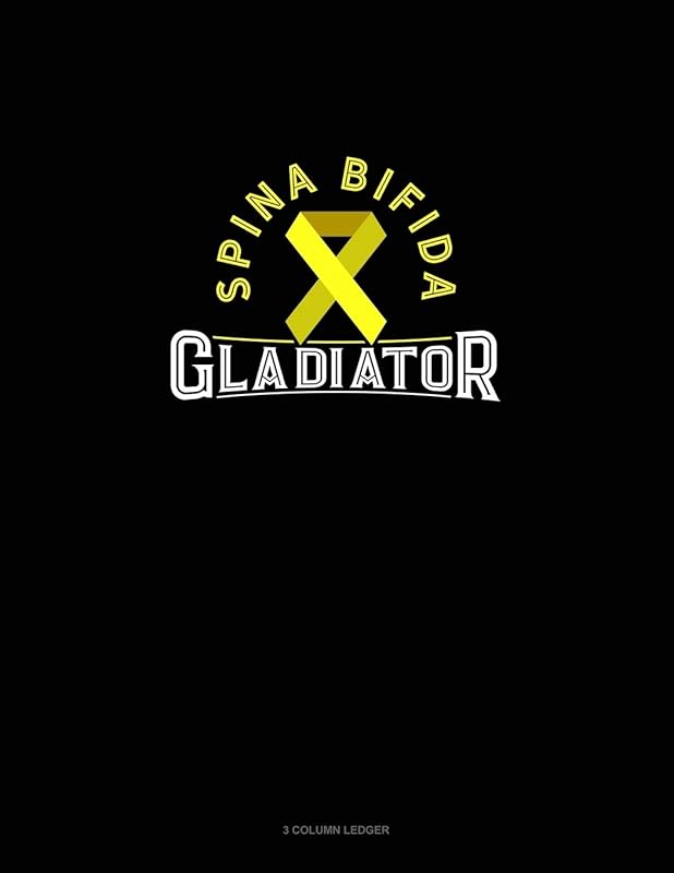 Spina Bifida Gladiator: 3 Column Ledger by Greenyx Publishing