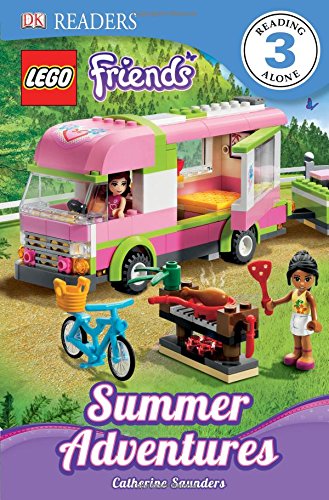 DK Readers L3: LEGO Friends: Summer Adventures by Catherine Saunders