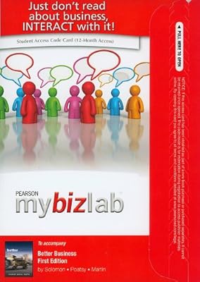 Better Business Mybizlab Access Code Card